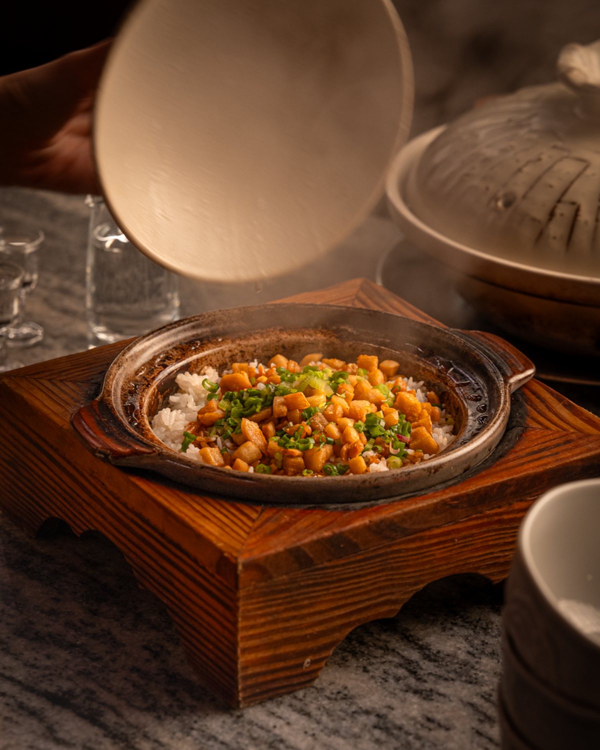 Golden Lard Claypot Rice